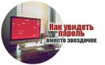 Как увидеть пароль вместо звездочек?